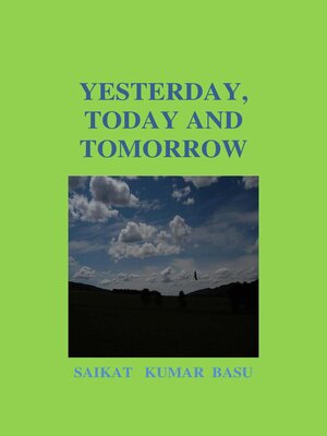 cover image of Yesterday ,Today and Tomorrow